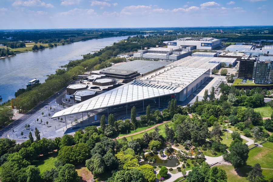 dc-fair-hall1-outside-drohne_210610_007, © Copypright/CCD Congress Center Düsseldorf