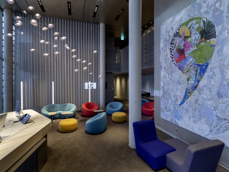 Welcome Area, © Copypright/b`mine hotel Düseldorf Welcome Area, © Copypright/b`mine hotel Düseldorf