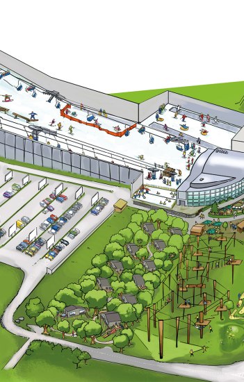 Illustration Alpenpark, © Copyright/Alpenpark Neuss