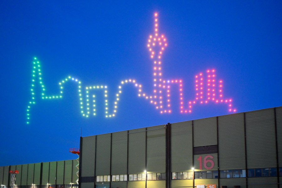 SIGMA_Drohnenshow, &copy; SIGMA System Audio-Visuell GmbH