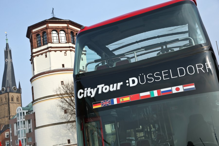 HopOn HopOff CityTour, © Copyright/Düsseldorf Tourismus GmbH