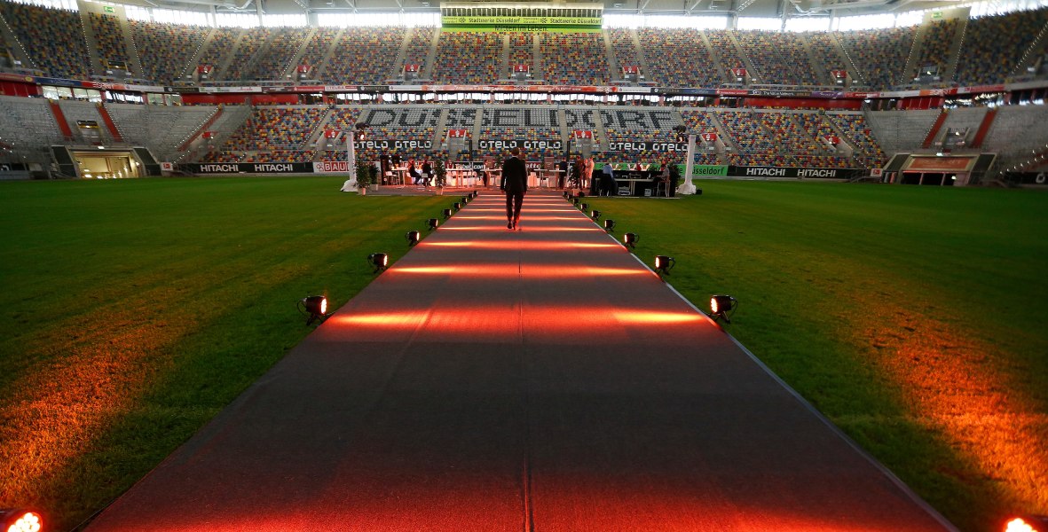 Roter Teppich Innenraum, © D.LIVE GmbH & Co. KG