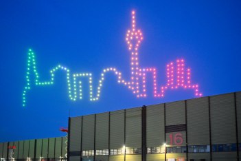 SIGMA_Drohnenshow, © SIGMA System Audio-Visuell GmbH SIGMA_Drohnenshow, © SIGMA System Audio-Visuell GmbH