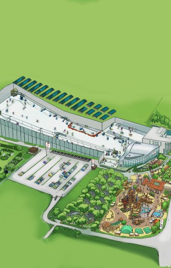 Parkplan_SW_Neuss, &copy; SnowWorld Neuss
