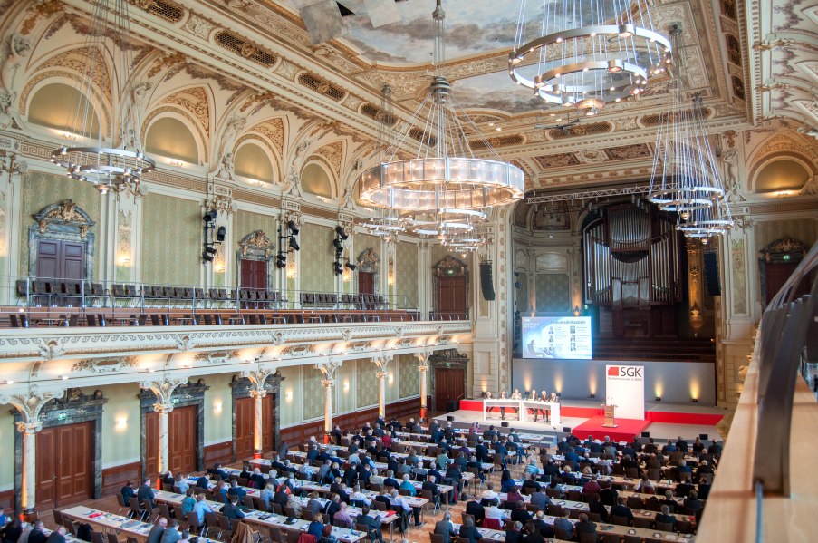 Grosser Saal, © Copyright/Historische Stadthalle Wuppertal GmbH
