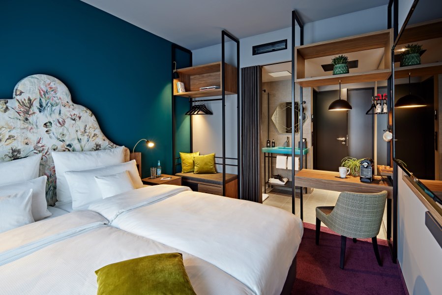 Standardzimmer, © Copyright/me and all hotel düsseldorf-oberkassel Standardzimmer, © Copyright/me and all hotel düsseldorf-oberkassel