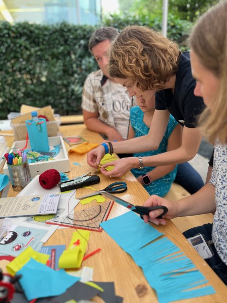 re.create Workshop-Upcycling-Sammlung-Anne Metzler Planet Upcycling, © Anne Metzler Planet Upcycling