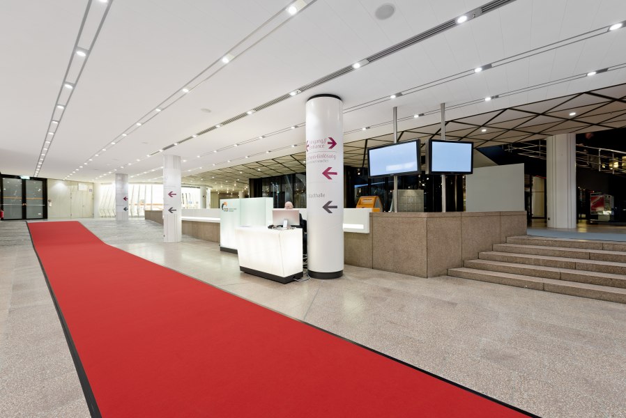 Foyer Süd, © Copypright/CCD Congress Center Düsseldorf Foyer Süd, © Copypright/CCD Congress Center Düsseldorf