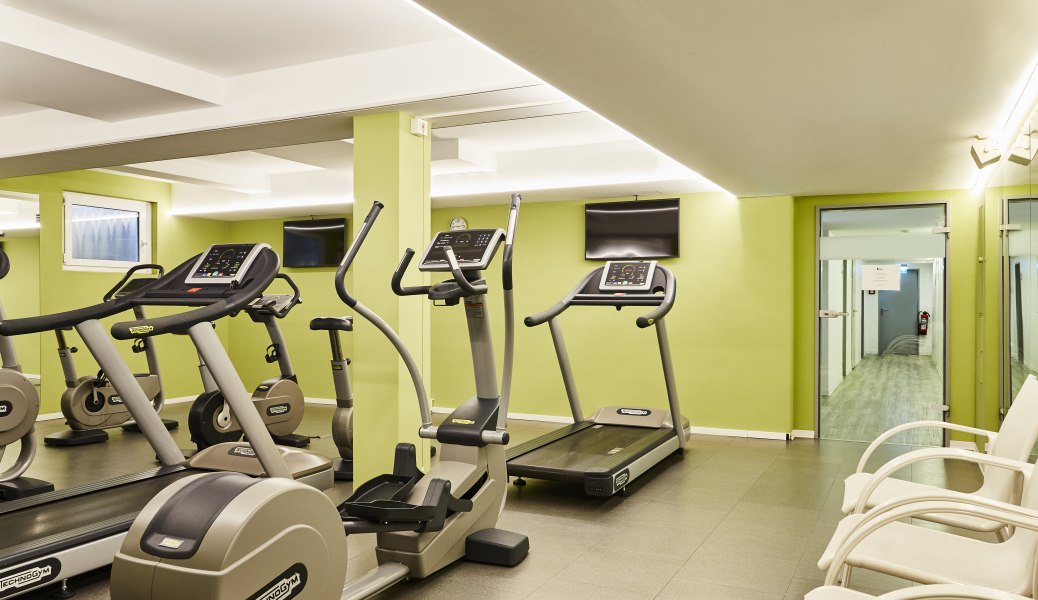 Fitnessraum, © Copyright/Hotel Indigo Düsseldorf - Victoriaplatz Fitnessraum, © Copyright/Hotel Indigo Düsseldorf - Victoriaplatz