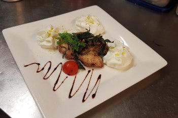 Hauptgang, © Copyright/Saitta Locanda del Conte GmbH Hauptgang, © Copyright/Saitta Locanda del Conte GmbH