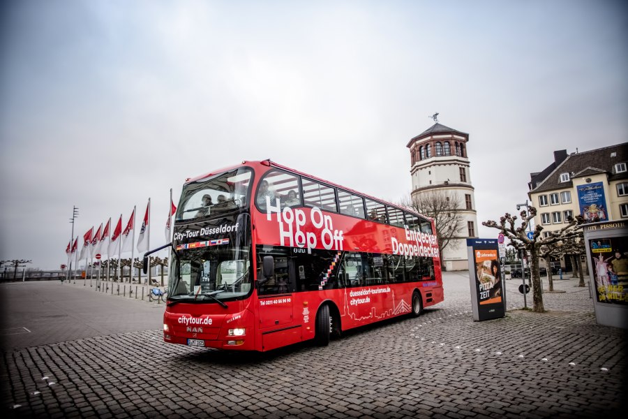 HopOn HopOff CityTour, © Copyright/Düsseldorf Tourismus GmbH