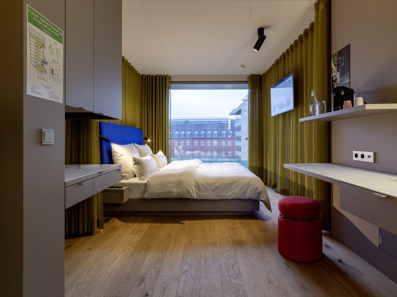 Zimmer Kategorie Smart Doppel, © Copypright/b`mine hotel Düseldorf