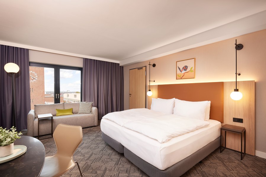 Adina-Hotel-Dusseldorf_Studio_connecting-door_07-2022, © Adina Apartment Hotel Düsseldorf