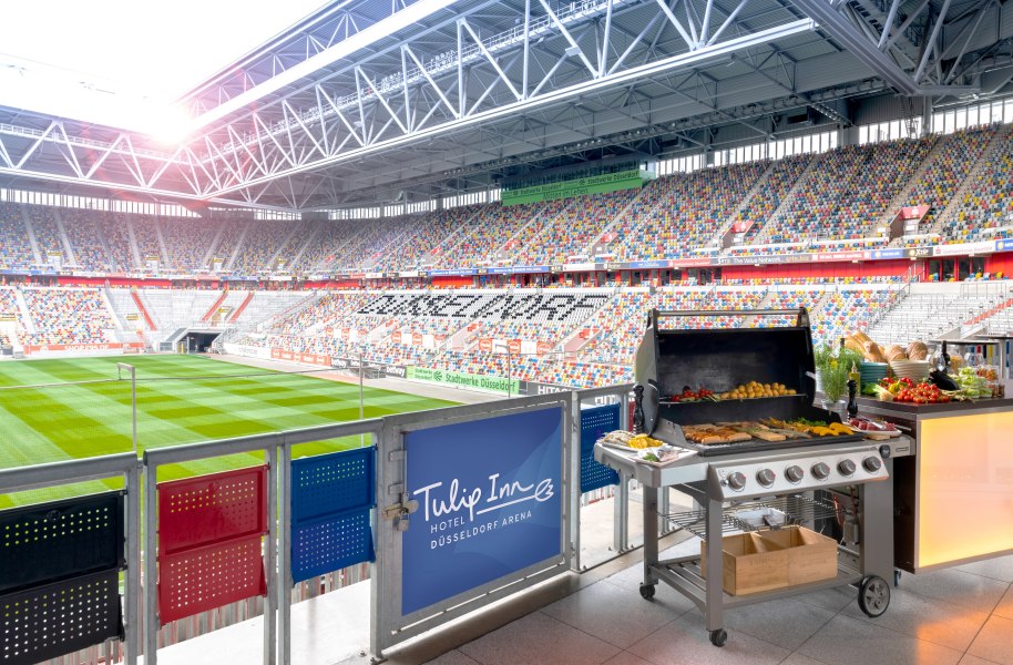 bbq-stadion_mit_neuem_logo, © Tulip Inn Hotel Düsseldorf Arena bbq-stadion_mit_neuem_logo, © Tulip Inn Hotel Düsseldorf Arena