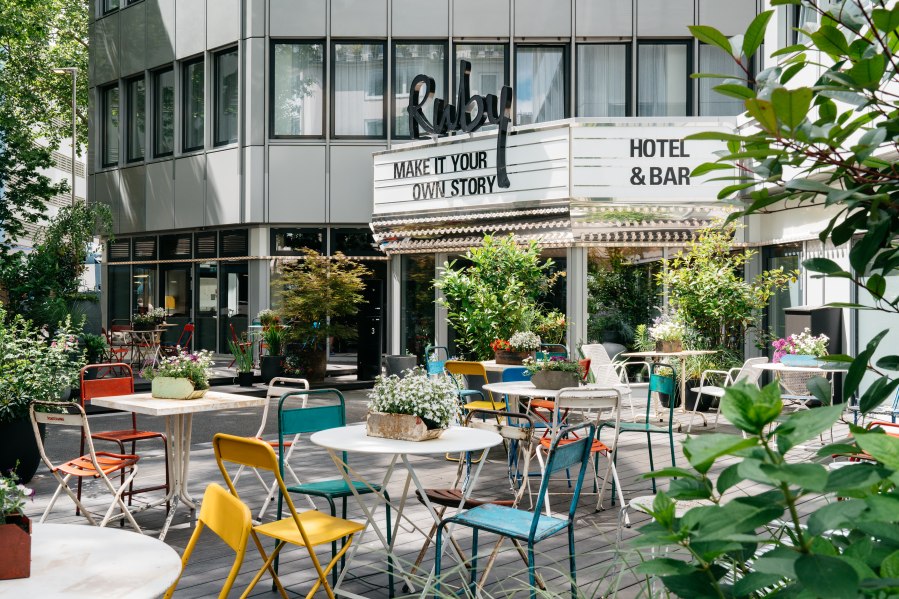 Terrace, &copy; Copyright/Ruby Leni Hotel Dusseldorf