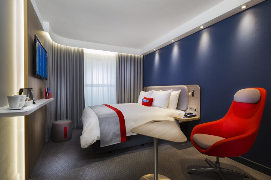 Hotelzimmer, © Copyright/Holiday Inn Express Düsseldorf - Krefeld