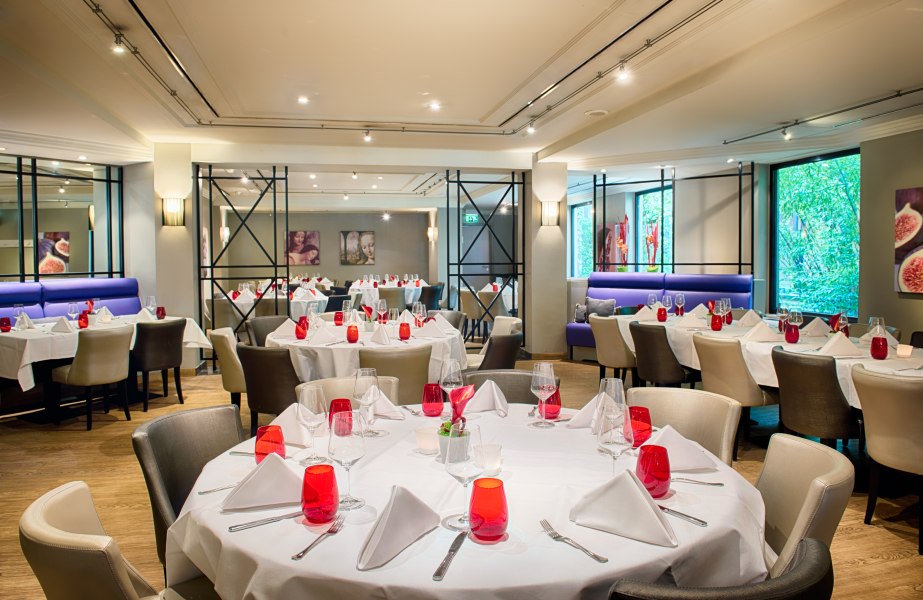 Restaurant, © Copyright/Leonardo Hotel Düsseldorf Königsallee Restaurant, © Copyright/Leonardo Hotel Düsseldorf Königsallee