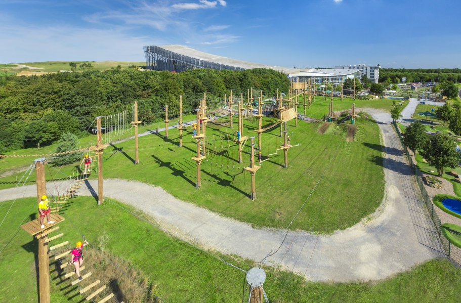 Kletterpark, © Copyright/Alpenpark Neuss