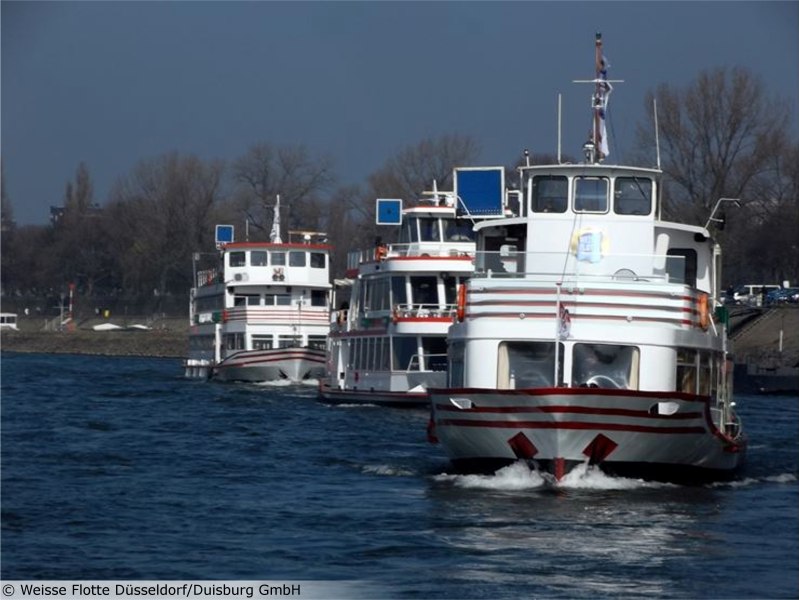 Duisburg, © Copyright/Weisse Flotte Düsseldorf/Duisburg GmbH