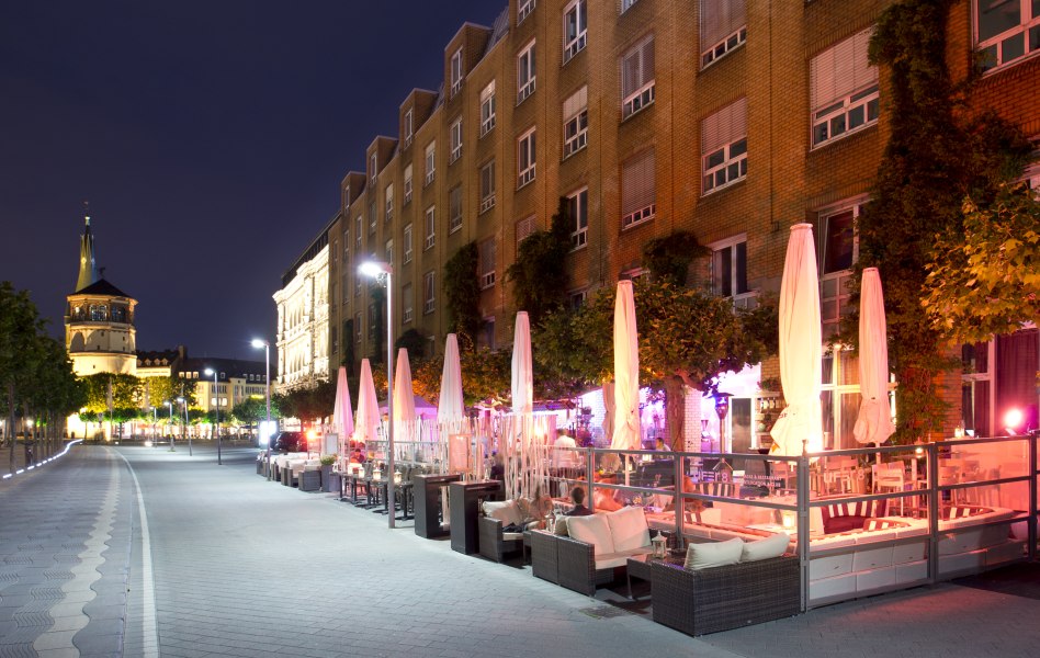 Terrasse Nacht, © Nero Gastronomiebetriebs GmbH