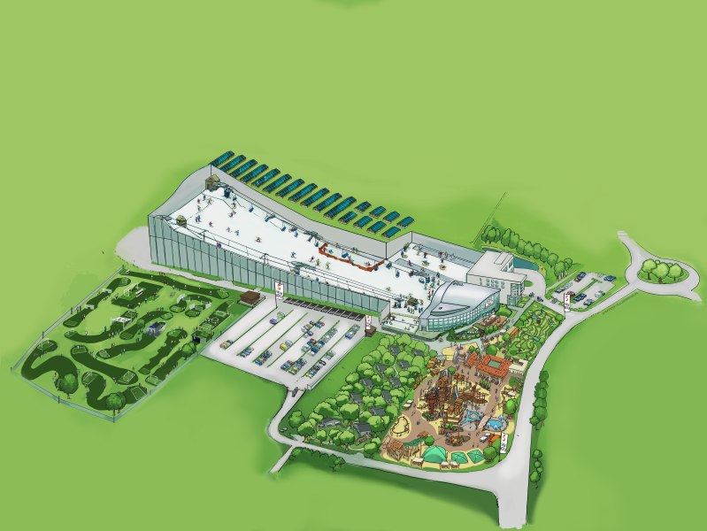Parkplan_SW_Neuss, © SnowWorld Neuss Parkplan_SW_Neuss, © SnowWorld Neuss